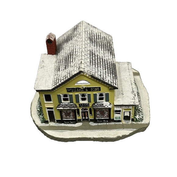 Rockwell’s Main Street Country Store 4th Issue 1990 Snowy Village Exc Condition - Picture 2 of 7